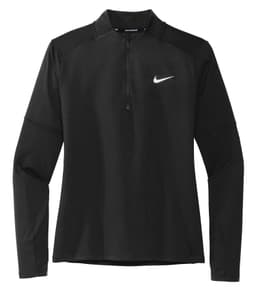 DISCONTINUED NIKE Dri-FIT ELEMENT 1/2 ZIP LADIES' TOP view 1