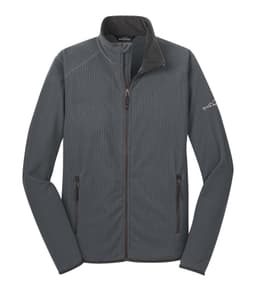 DISCONTINUED EDDIE BAUER® VERTICAL FLEECE FULL ZIP JACKET in Iron Gate
