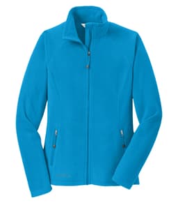 DISCONTINUED EDDIE BAUER® MICRO FLEECE FULL ZIP LADIES' JACKET in Peak Blue