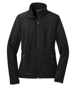 DISCONTINUED EDDIE BAUER® SHADED CROSSHATCH SOFT SHELL LADIES' JACKET view 1