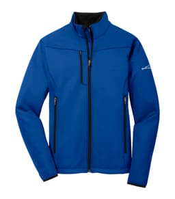 DISCONTINUED EDDIE BAUER® WEATHER RESIST SOFT SHELL JACKET in Cobalt Blue