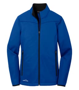 DISCONTINUED EDDIE BAUER® WEATHER RESIST SOFT SHELL LADIES' JACKET in Cobalt Blue