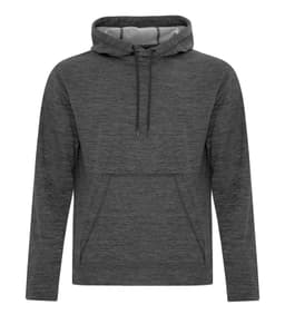 DYNAMIC HEATHER FLEECE HOODIE in Charcoal Dynamic