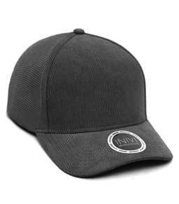 INIVI COOPER CORDUROY 2 PANEL CAP in Dark Grey