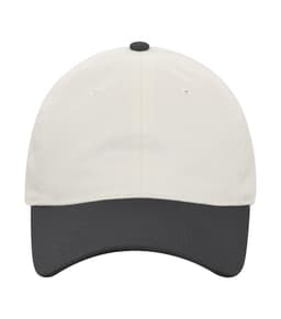 KOI&reg; TWO TONE UNSTRUCTURED SNAPBACK CAP in Natural/Charcoal