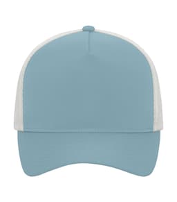 KOI&reg; MATTE 5-PANEL TRUCKER CAP in Blue Mist/Bone