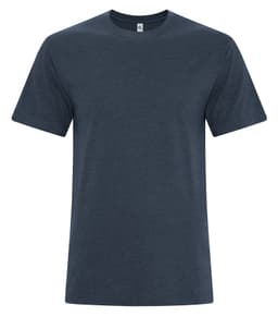 KOI® ELEMENT RING SPUN CVC TEE in Indigo
