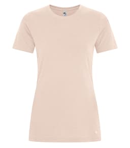 KOI® ELEMENT RING SPUN CVC LADIES' TEE in Dawn