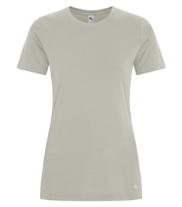 KOI® ELEMENT RING SPUN CVC LADIES' TEE in Dusk