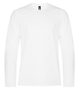 KOI&reg; ELEMENT RING SPUN COTTON LONG SLEEVE TEE in White