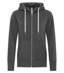 ATC™ ESACTIVE® CORE FULL ZIP LADIES’ HOODIE in Charcoal Heather*