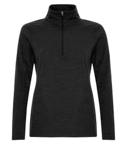DISCONTINUED ATC™ DYNAMIC HEATHER FLEECE 1/2 ZIP LADIES' SWEATSHIRT view 1
