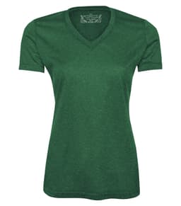 ATC™ PRO TEAM HEATHER ProFORMANCE V-NECK LADIES' TEE in Forest Green Heather