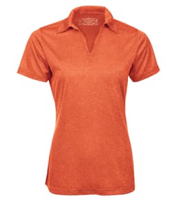 ATC™ PRO TEAM HEATHER ProFORMANCE LADIES' POLO in Deep Orange Heather