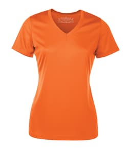 ATC™ PRO TEAM SHORT SLEEVE V-NECK LADIES' TEE in Deep Orange
