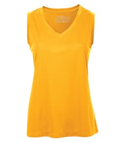 ATC™ PRO TEAM SLEEVELESS V-NECK LADIES' TEE in Gold