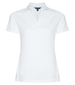 COAL HARBOUR&reg; TECH MESH SNAG RESISTANT LADIES' POLO in White