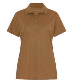 COAL HARBOUR&reg; EVERYDAY SNAG RESISTANT LADIES’ POLO in Duck Brown