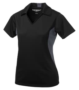 COAL HARBOUR® SNAG RESISTANT COLOUR BLOCK LADIES' POLO view 2