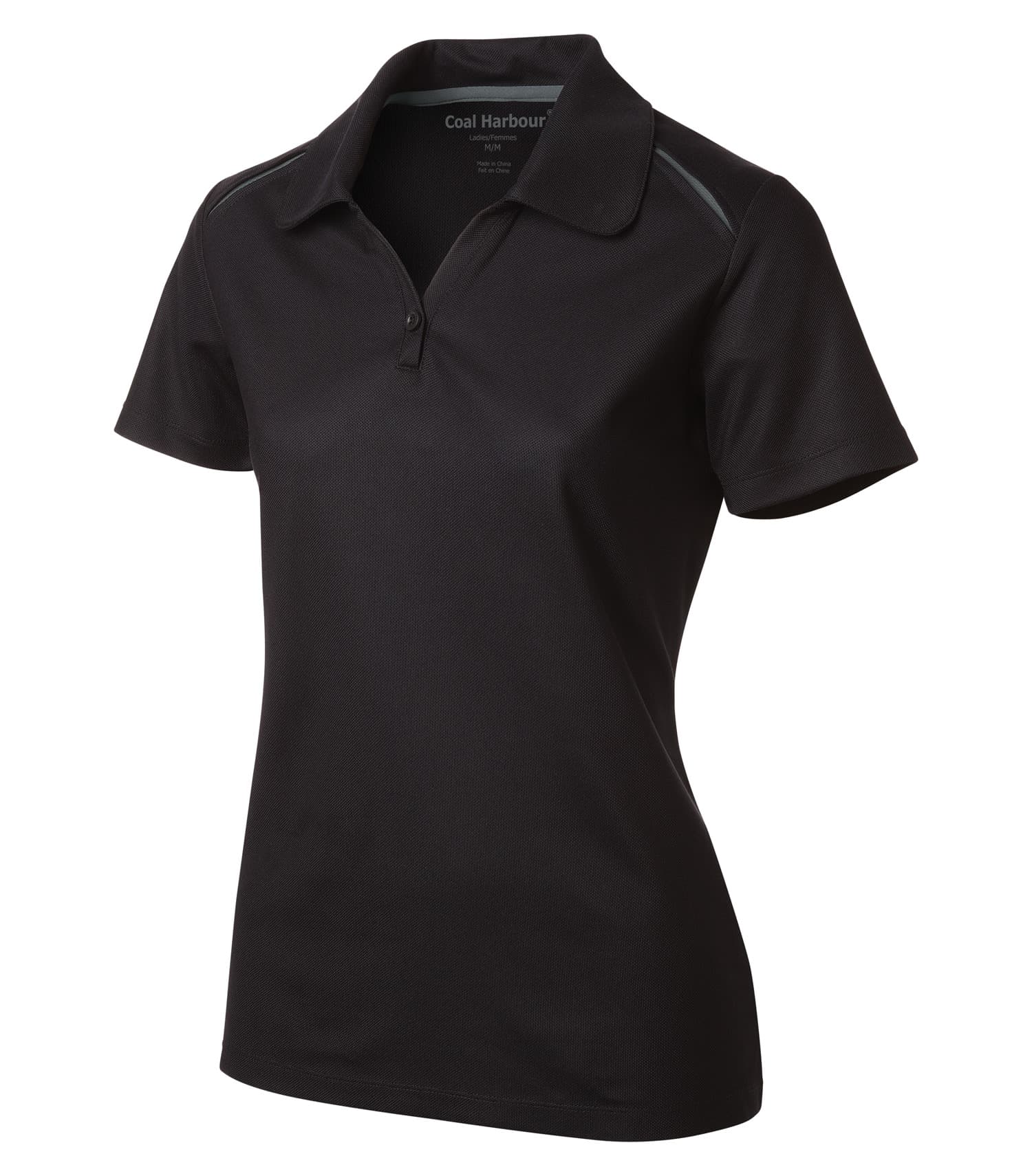 COAL HARBOUR® SNAG RESISTANT CONTRAST INSET LADIES' POLO