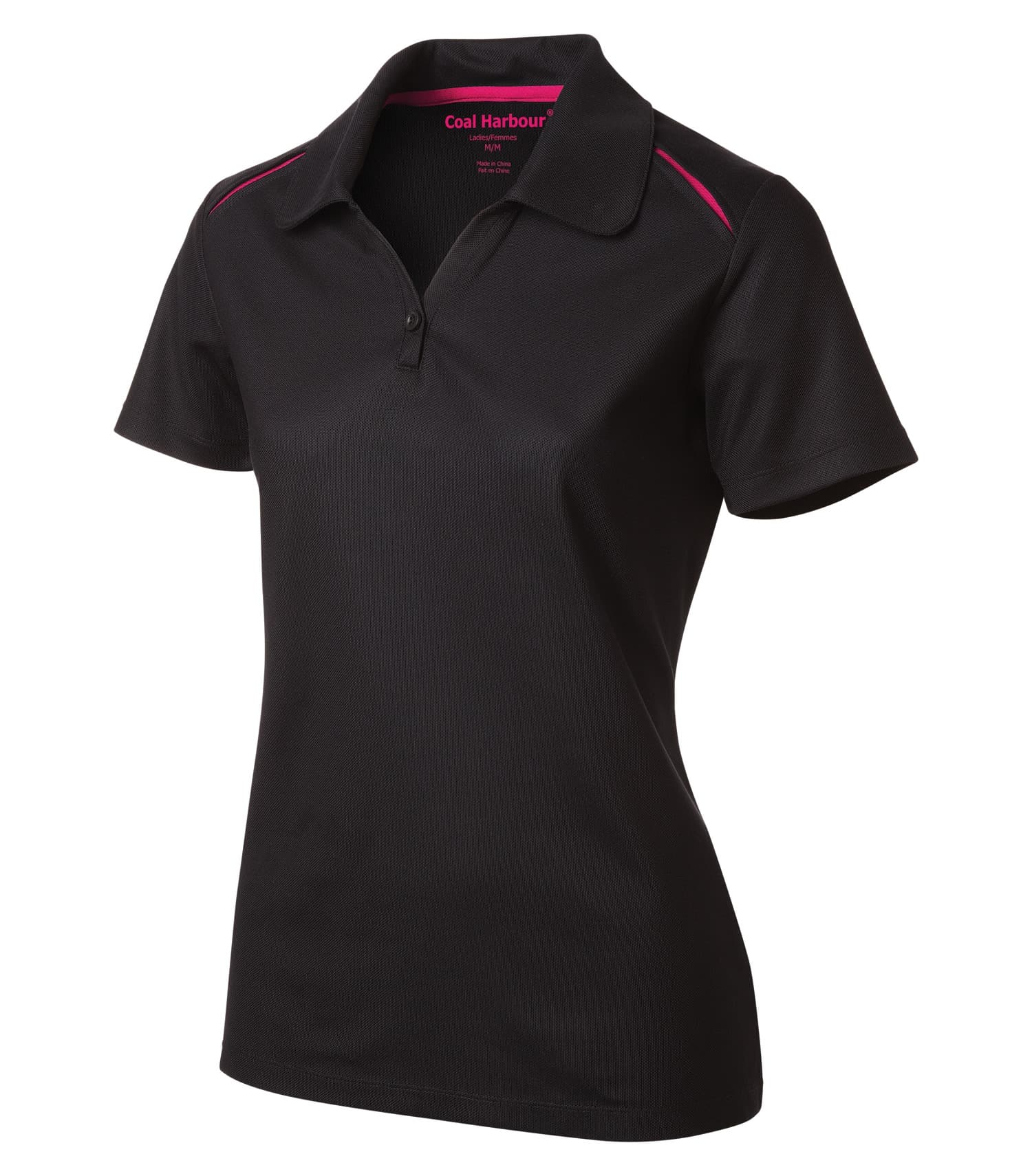 Coal Harbour® COAL HARBOUR® SNAG RESISTANT CONTRAST INSET LADIES' POLO