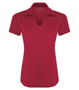 COAL HARBOUR® CITY TECH SNAG RESISTANT LADIES' POLO in Rich Red