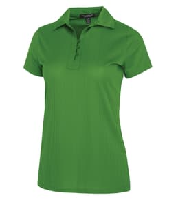 DISCONTINUED COAL HARBOUR® FINE JACQUARD LADIES' POLO in Vine Green