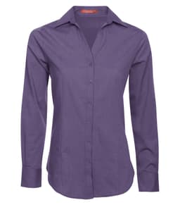 COAL HARBOUR® TEXTURED CROSSHATCH WOVEN LADIES' SHIRT view 1