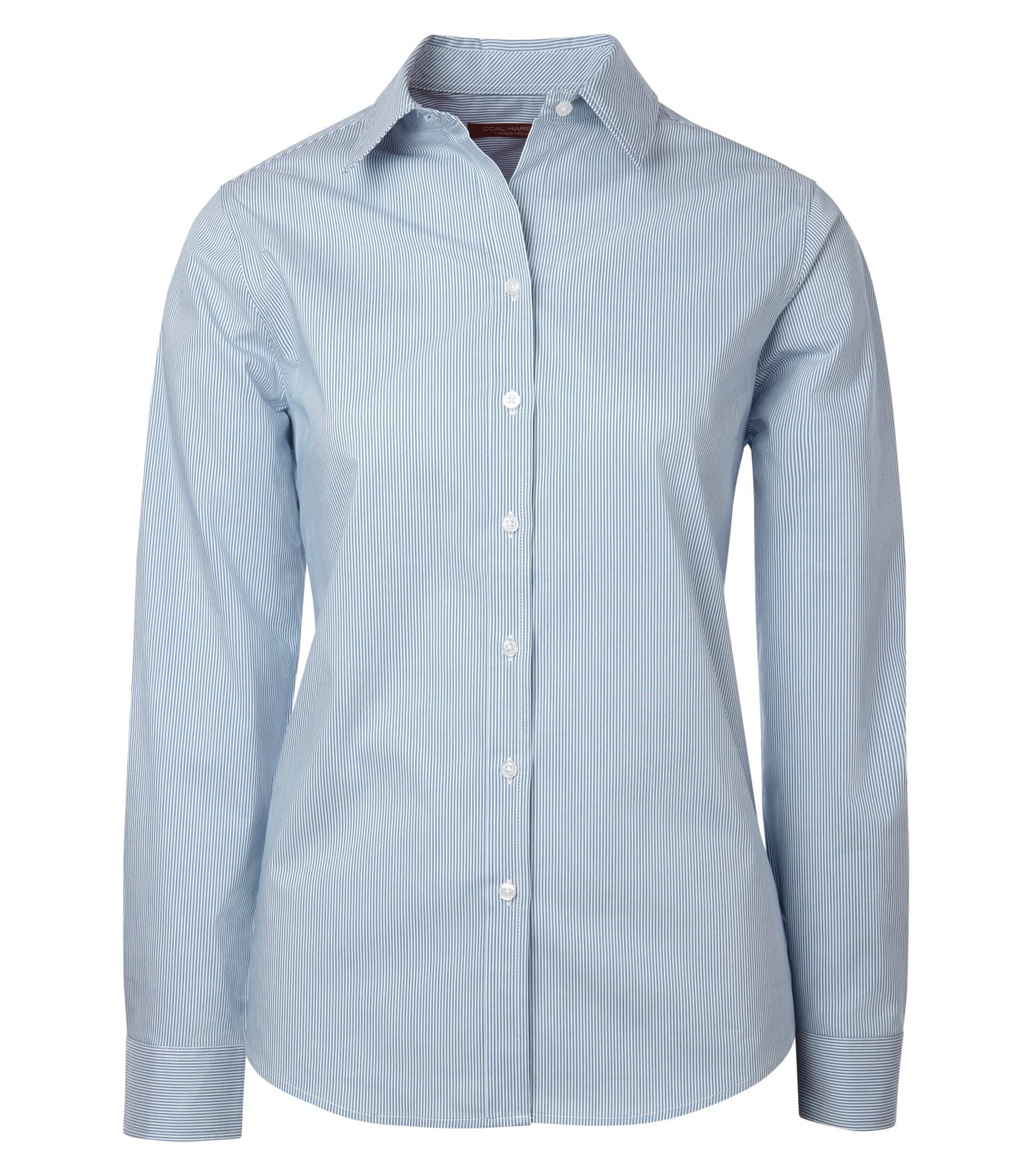 CoalHarbour COAL HARBOUR® MINI STRIPE STRETCH WOVEN LADIES' SHIRT