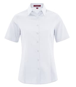 COAL HARBOUR® EVERYDAY SHORT SLEEVE WOVEN LADIES' SHIRT in True White