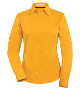 DISCONTINUED COAL HARBOUR® EASY CARE BLEND LONG SLEEVE WOVEN LADIES' SHIRT view 1