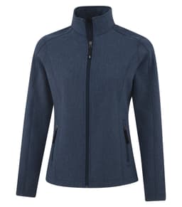 COAL HARBOUR® EVERYDAY WATER REPELLENT SOFT SHELL LADIES' JACKET in Navy Heather*