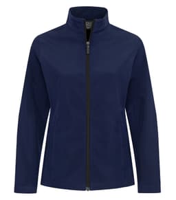 CH ESSENTIAL® WATER REPELLENT SOFT SHELL LADIES' JACKET in True Navy