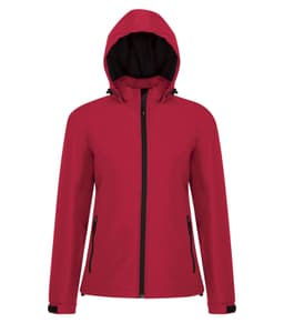 COAL HARBOUR® ALL SEASON WATER REPELLENT MESH LINED LADIES' JACKET in Jester Red