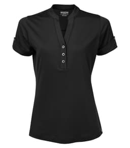 DISCONTINUED OGIO® GAZE LINEAR LADIES' HENLEY view 1