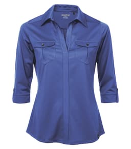 DISCONTINUED OGIO® PEARL LADIES' POLO in Blue Ribbon