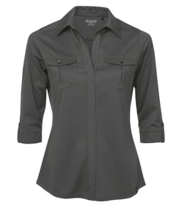 DISCONTINUED OGIO® PEARL LADIES' POLO in Diesel Grey