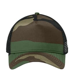 NEW ERA® 9FORTY® SNAPBACK TRUCKER CAP in Flag Camo/Black