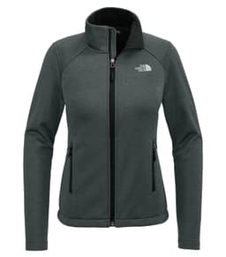 THE NORTH FACE&reg; RIDGEWALL SOFT SHELL LADIES’ JACKET FL in Dark Grey Heather