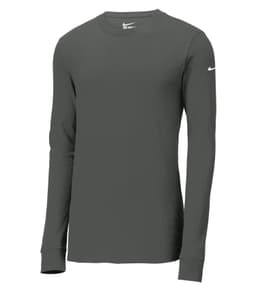NIKE Dri-FIT COTTON/POLY LONG SLEEVE TEE view 1