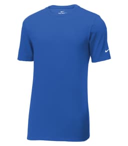 NIKE Dri-FIT COTTON/POLY TEE in Rush Blue