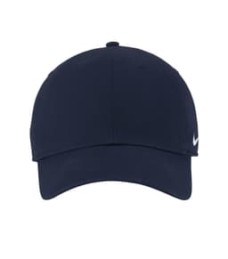 NIKE HERITAGE COTTON TWILL CAP in College Navy