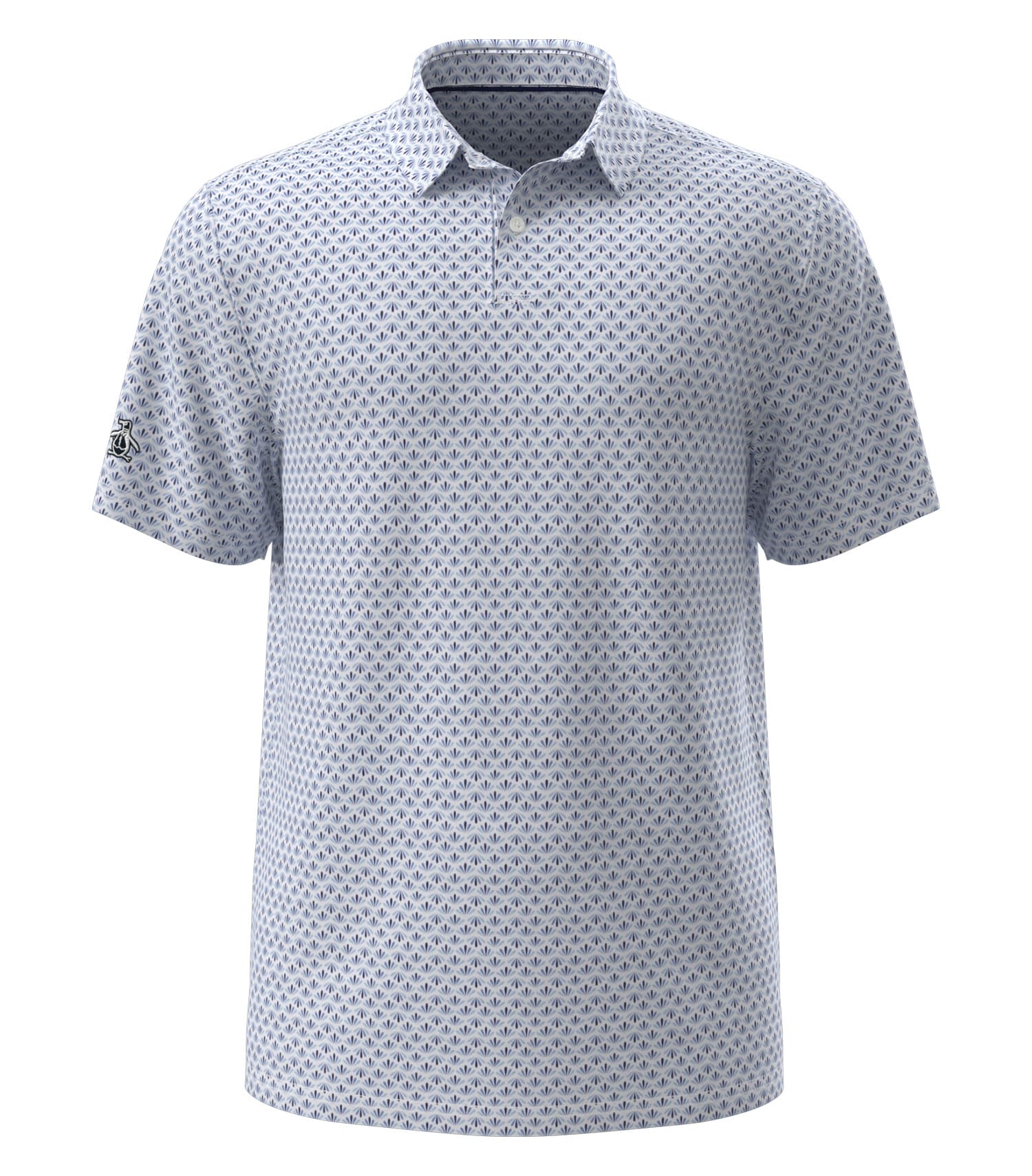 ORIGINAL PENGUIN&reg; RETRO GEO PRINT POLO