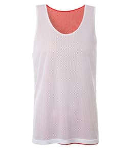 DISCONTINUED ATC™ PRO MESH REVERSIBLE TANK TOP in True Red/White