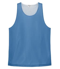 ATC™ PRO CLUB REVERSIBLE MESH TANK TOP in Carolina/White