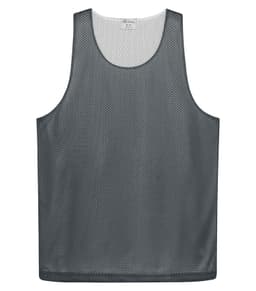 ATC™ PRO CLUB REVERSIBLE MESH TANK TOP in Iron Grey/White