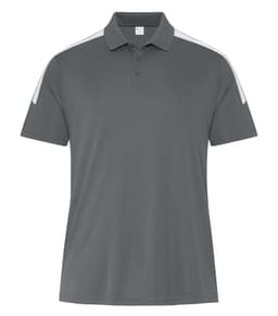 ATC™ PRO CLUB POLO in Coal Grey/White