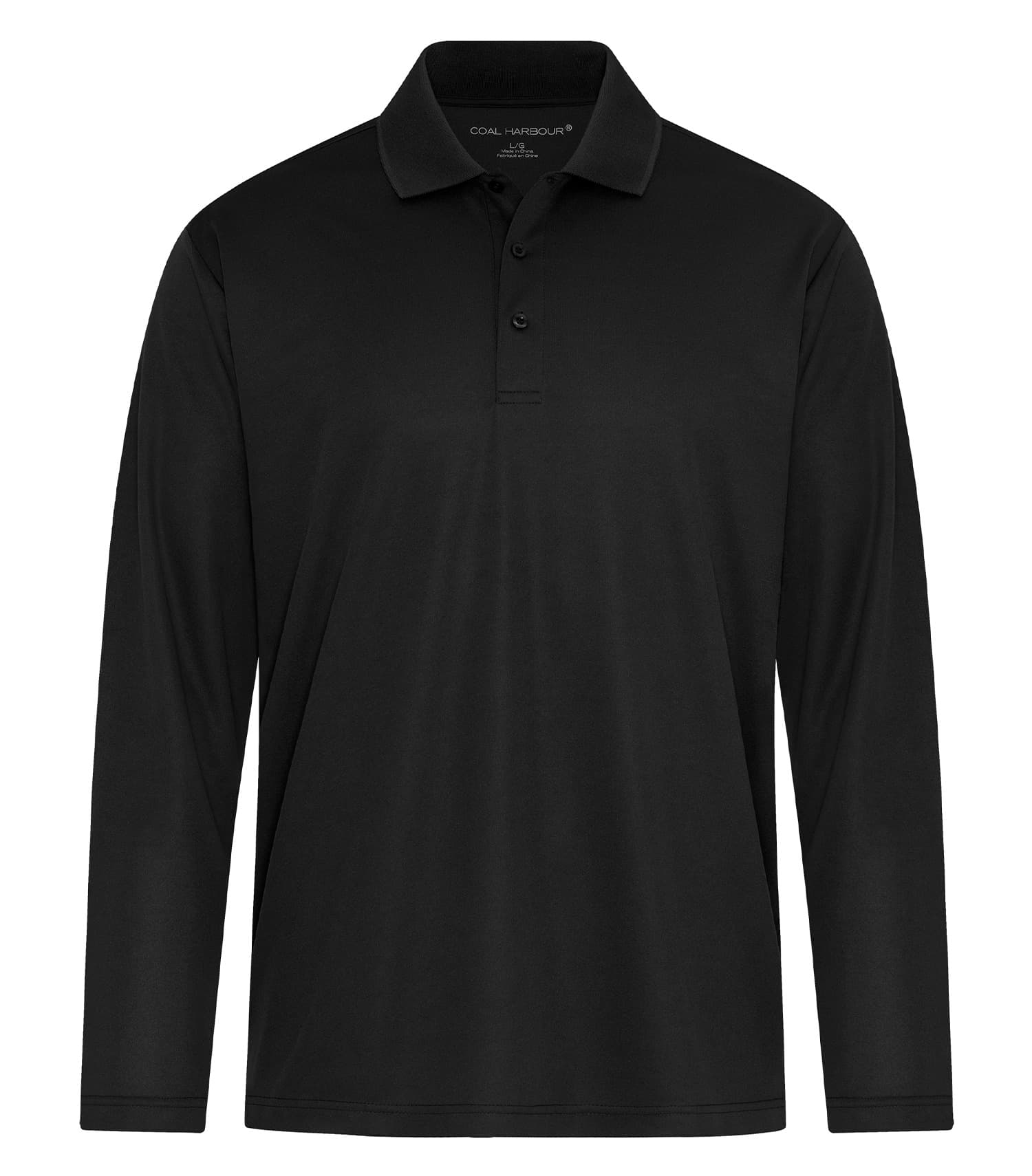 COAL HARBOUR&reg; EVERYDAY SNAG RESISTANT LONG SLEEVE POLO