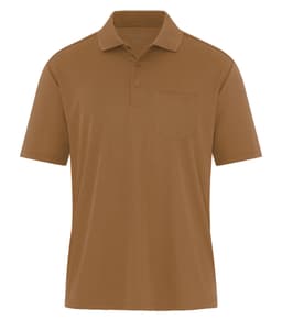 COAL HARBOUR&reg; EVERYDAY SNAG RESISTANT POCKET POLO in Duck Brown