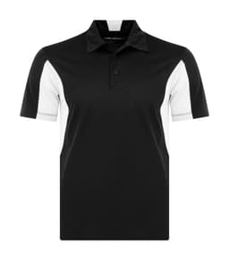 COAL HARBOUR® SNAG RESISTANT COLOUR BLOCK POLO in Black/White